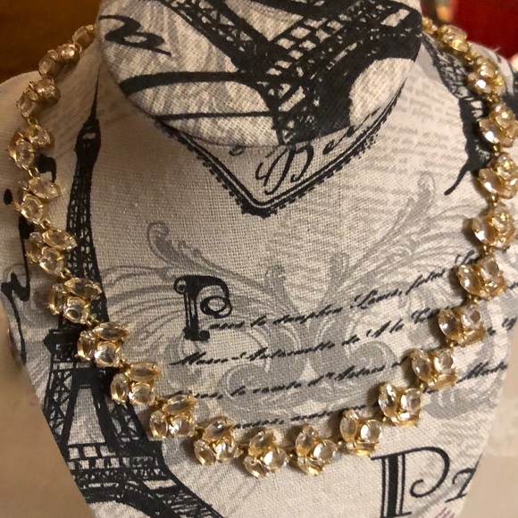 Rare J. Crew Crystal Necklace - Picture 3 of 9
